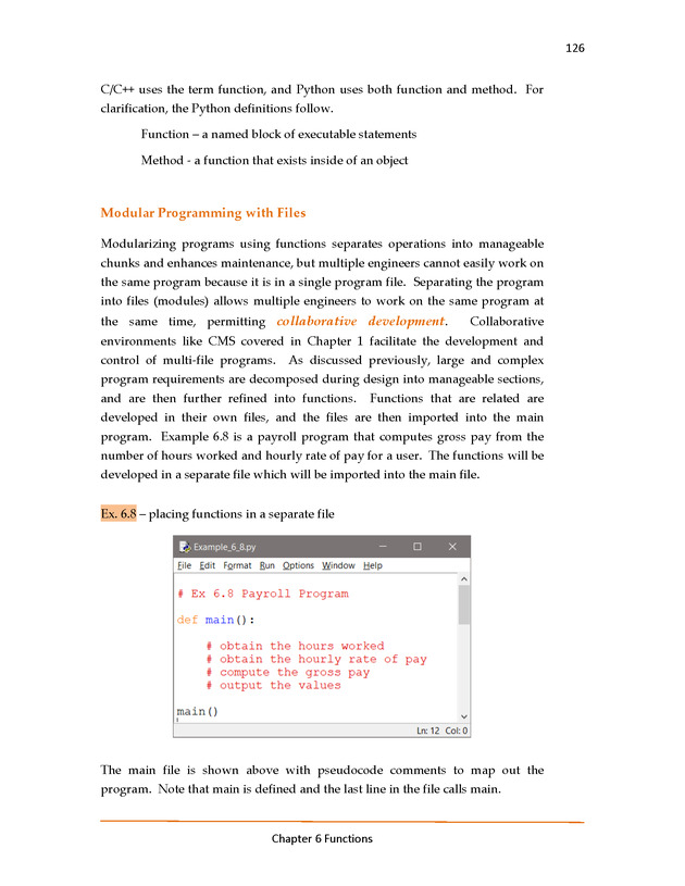 Introduction to Python Programming: Starting Out with IDLE - Functions 16